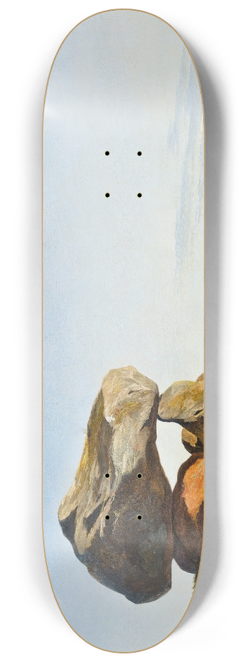 Johan Thomas Lundbye - Dolmen At Raklev, Rsns 8.25 inch art skate deck