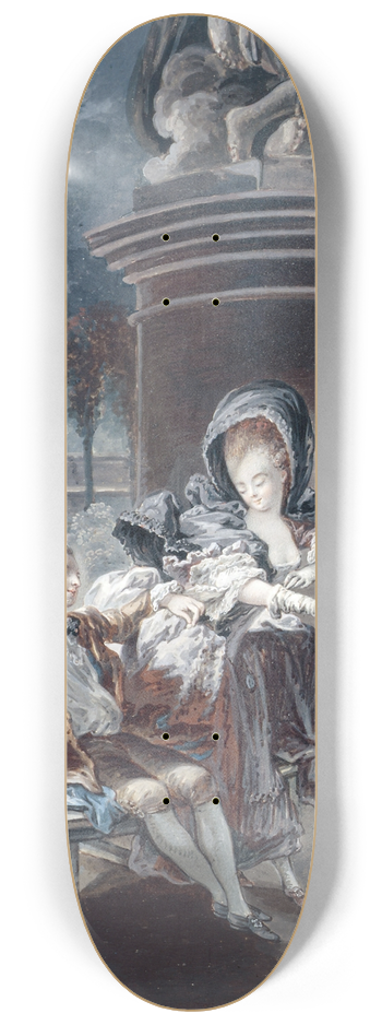 Pierre-Antoine Baudouin - La Soire des Tuileries 8.25 inch art skate deck