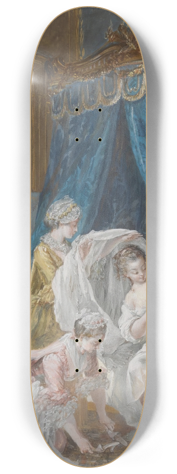 Pierre-Antoine Baudouin - La toilette 8.25 inch art skate deck