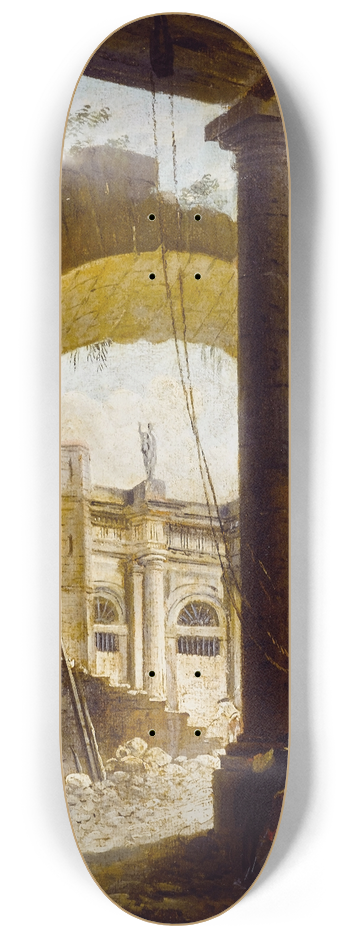 Pierre-Antoine Demachy - Dmolition dun difice composite 8.25 inch art skate deck