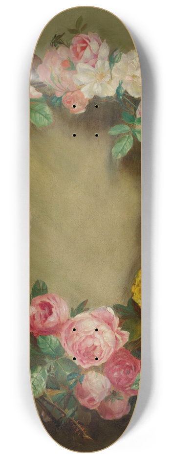 Pierre-Auguste Renoir - Couronne De Roses 8.25 inch art skate deck
