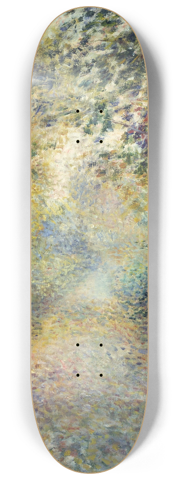 Pierre-Auguste Renoir - In the Woods 8.25 inch art skate deck