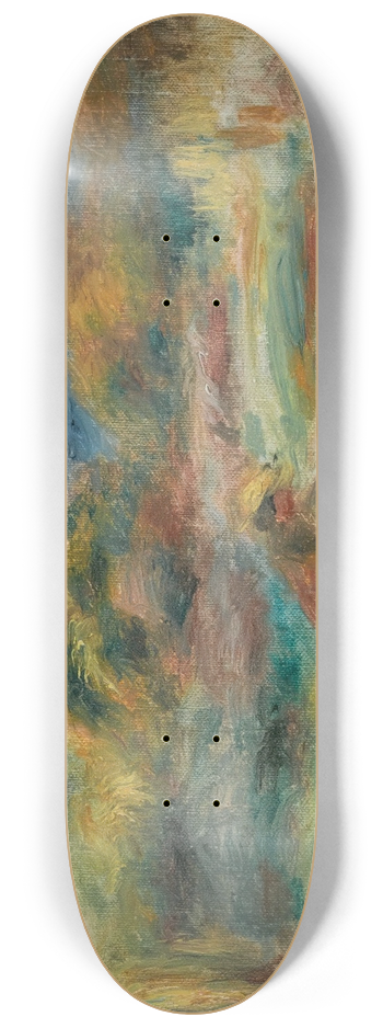 Pierre-Auguste Renoir - Laveuse Dans Un Paysage 8.25 inch art skate deck
