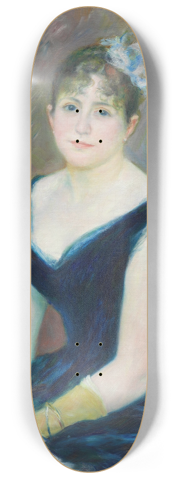 Pierre-Auguste Renoir - Madame Lon Clapisson 8.25 inch art skate deck