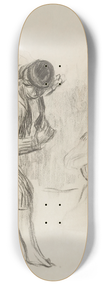 Pierre-Auguste Renoir - Musiciens 8.25 inch art skate deck