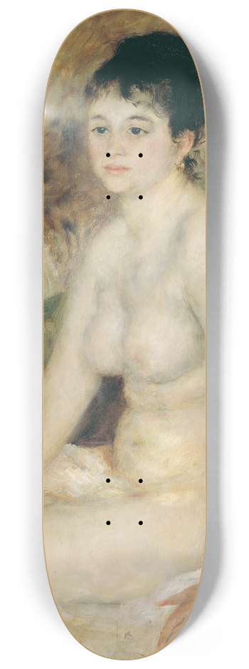 Pierre-Auguste Renoir - Nach dem Bade 8.25 inch art skate deck