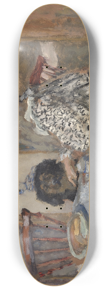 Pierre Bonnard - Woman and Dog at Table 8.25 inch art skate deck