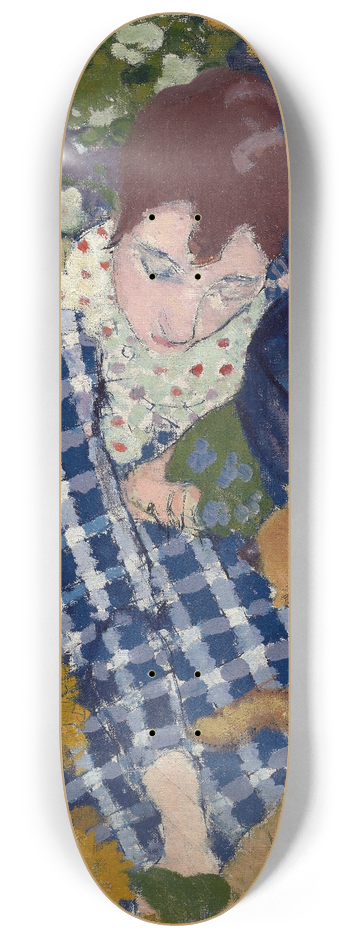 Pierre Bonnard - Women With A Dog 8.25 inch art skate deck