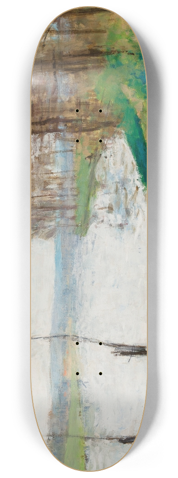 Pierre-Eugne Montzin - Bords de la Seine  Veneux les Sablons 8.25 inch art skate deck