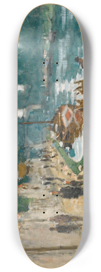 Pierre-Eugne Montzin - Chemin de halage 8.25 inch art skate deck