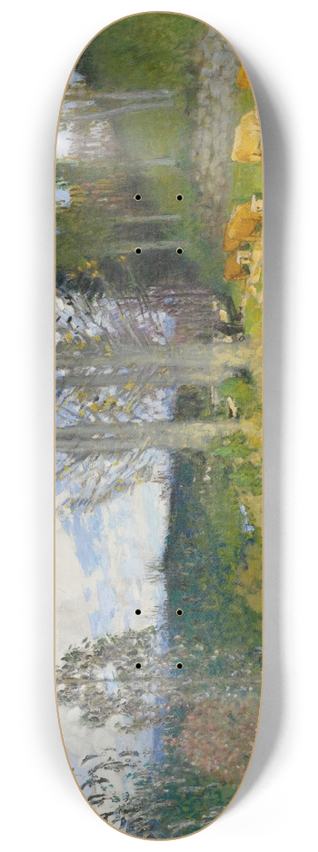 Pierre-Eugne Montzin - La Monte Au Pturage 8.25 inch art skate deck
