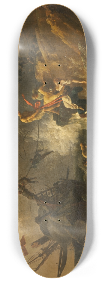 Pierre-Jacques Volaire - Shipwreck 8.25 inch art skate deck