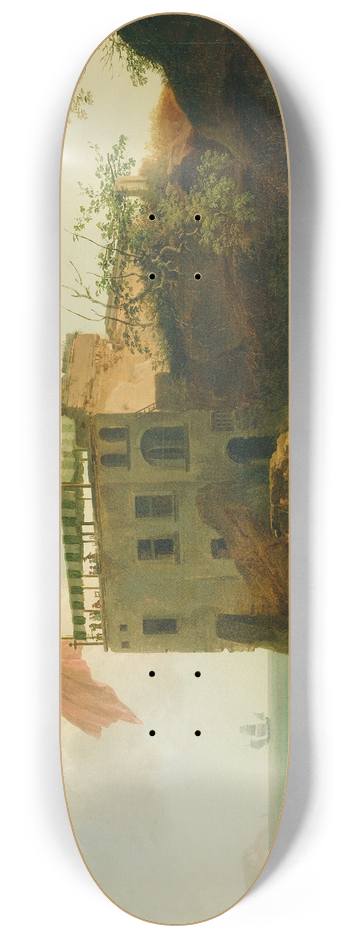 Pierre-Jacques Volaire - View of Gaiola 8.25 inch art skate deck