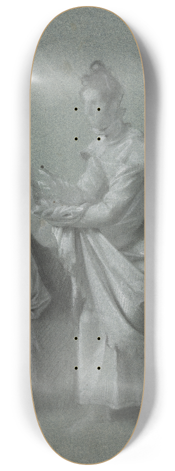 Pierre-Paul Prud'hon - Two Women 8.25 inch art skate deck