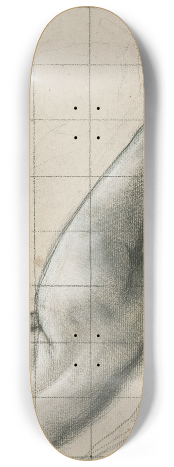 Pierre Puvis de Chavannes - Femme couche 8.25 inch art skate deck