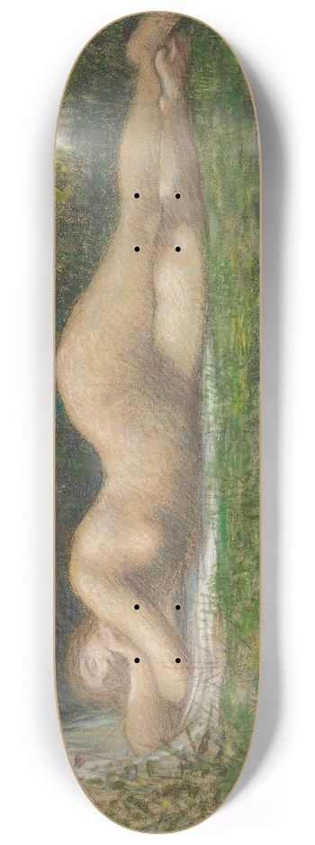 Pierre Puvis de Chavannes - La Source 8.25 inch art skate deck