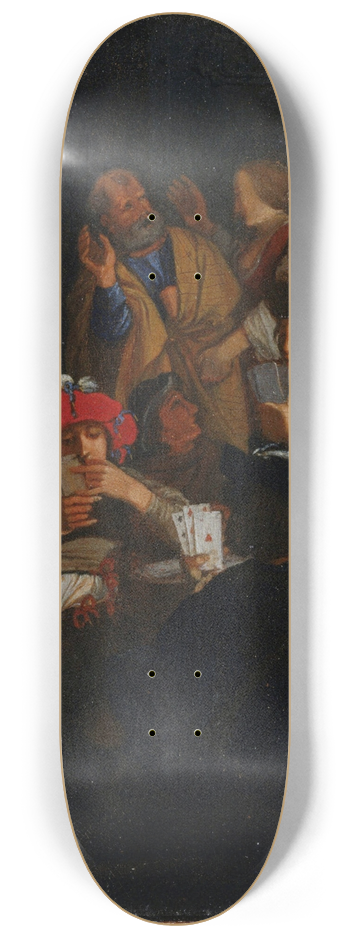 Pieter Molyn - Denial of St. Peter 8.25 inch art skate deck