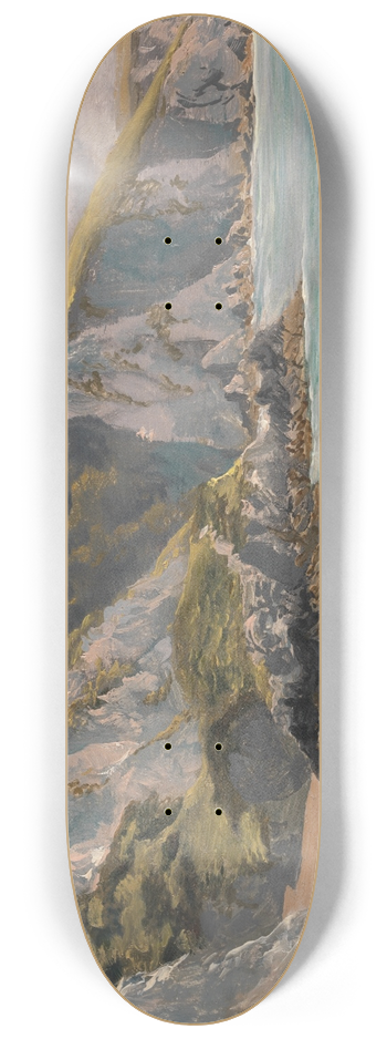 John Brett - Pwll Cwn 8.25 inch art skate deck