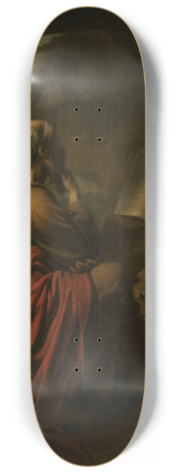 Pieter Van Der Werff - St Jerome 8.25 inch art skate deck