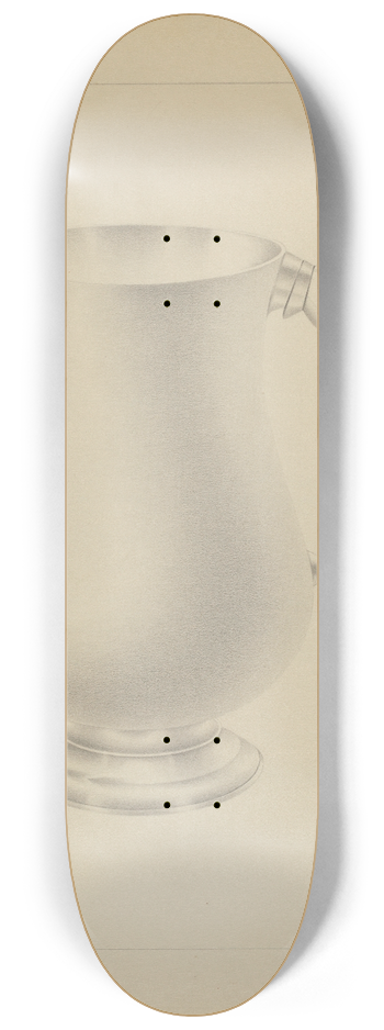 Amelia Tuccio - Silver Mug 8.25 inch art skate deck