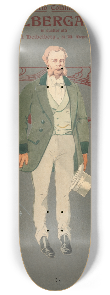 Pipein Gamba - Scholermann 8.25 inch art skate deck