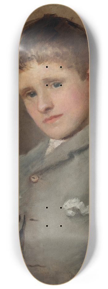 John Butler Yeats - Portrait of Jack B. Yeats (1871-1957) as a Boy 8.25 inch art skate deck