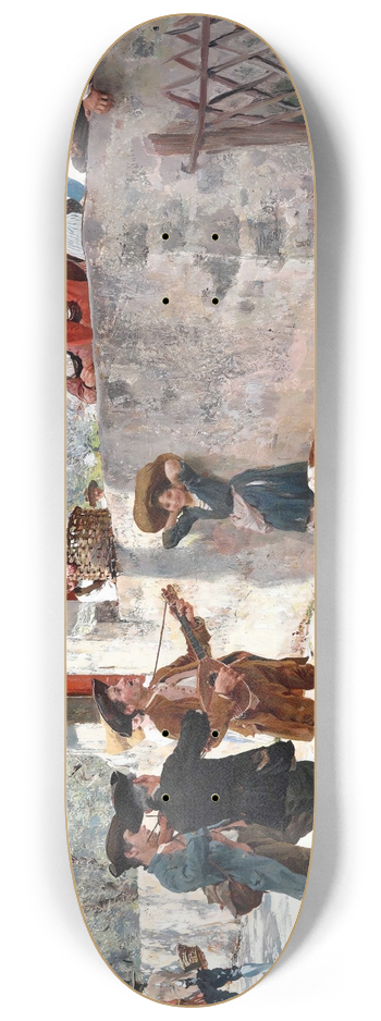 Raffaello Sorbi - La serenata 8.25 inch art skate deck