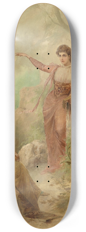 Raimund Ritter von Wichera - Musikalische Unterhaltung 8.25 inch art skate deck