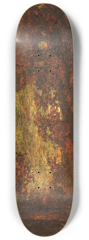 Ralph Albert Blakelock - Moonrise 8.25 inch art skate deck