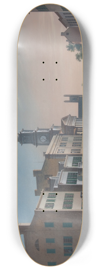 John Caspar Wild - Fourth Street,West From Vine 8.25 inch art skate deck