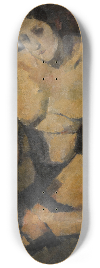 Ramah - Seated Nude 8.25 inch art skate deck