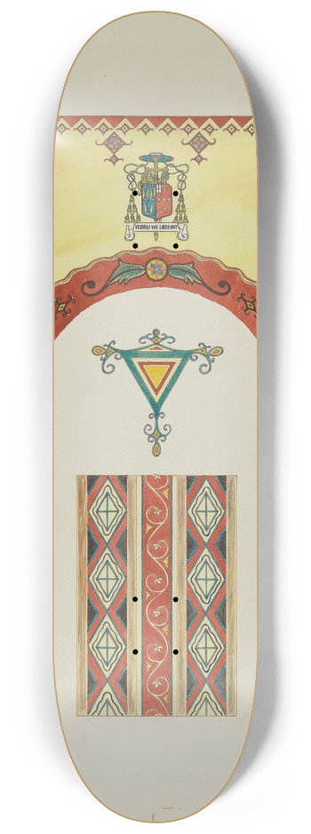 Randolph F. Miller - Wall and Ceiling Decorations 8.25 inch art skate deck