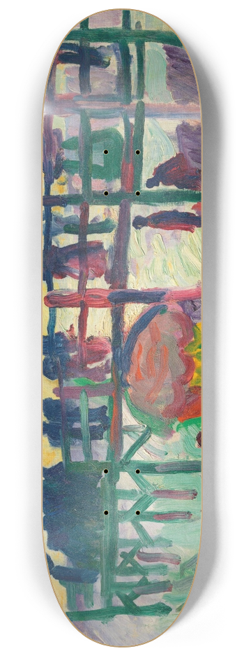 Raoul Dufy - Lestacade au Havre 8.25 inch art skate deck