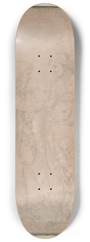 Raphael - The unbelieving Thomas 8.25 inch art skate deck