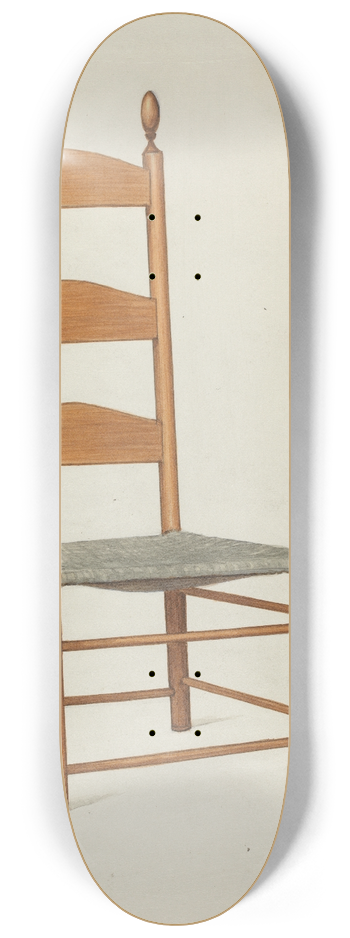 Ray Holden - Shaker Side Chair 8.25 inch art skate deck