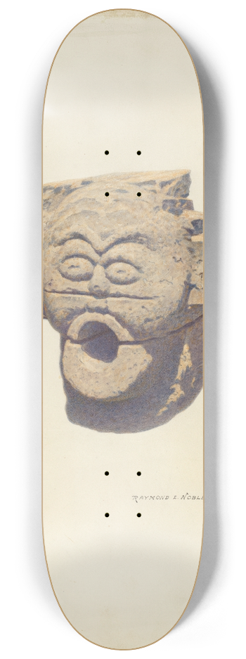 Raymond E. Noble - Water Spout 8.25 inch art skate deck