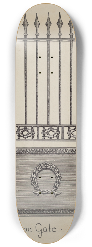 Ray Price - Cast Iron Gateway 8.25 inch art skate deck