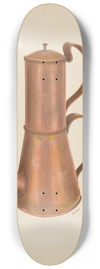 Ray Price - Coffee Pot 8.25 inch art skate deck