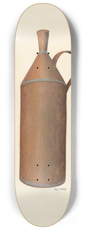 Ray Price - Tin Bottle 8.25 inch art skate deck