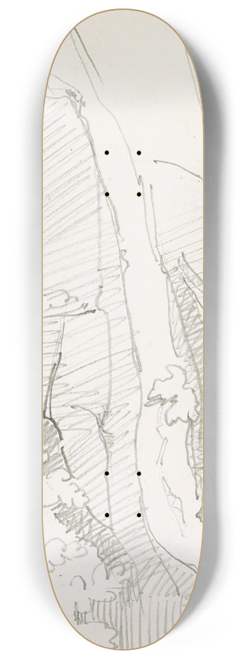 Reijer Stolk - Boomstammen 8.25 inch art skate deck