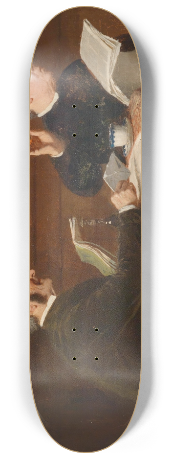 Reinhard Sebastian Zimmermann - Ein Streitgesprch 8.25 inch art skate deck