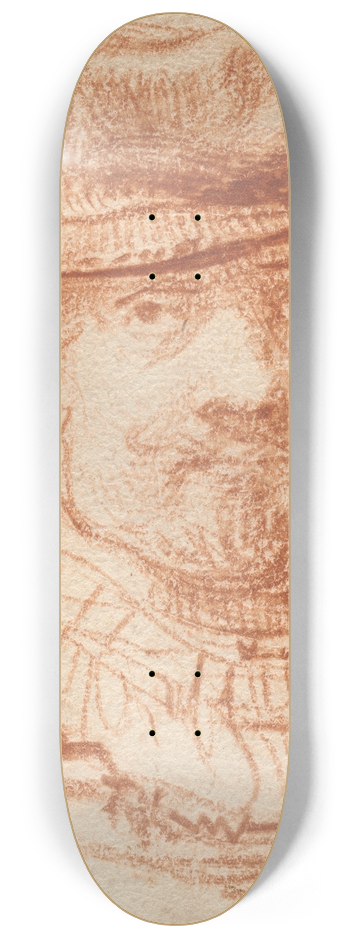 Rembrandt van Rijn - Self-Portrait 8.25 inch art skate deck