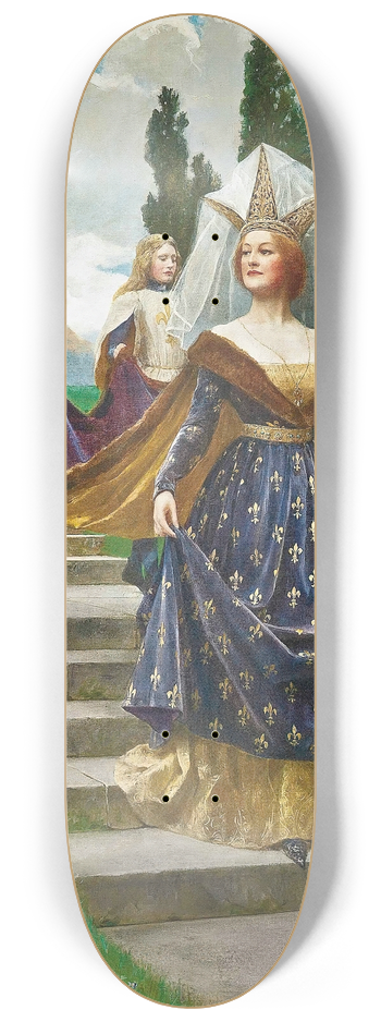 John Collier - A Great Lady 8.25 inch art skate deck