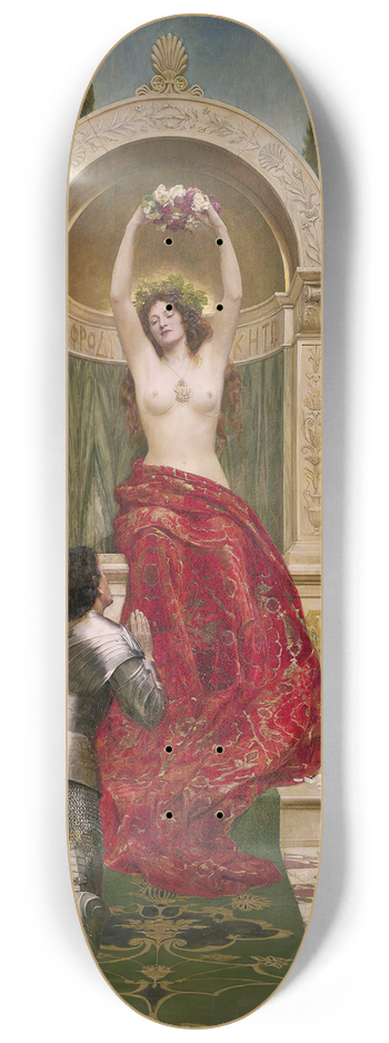 John Collier - Tannhuser en el Venusberg 8.25 inch art skate deck
