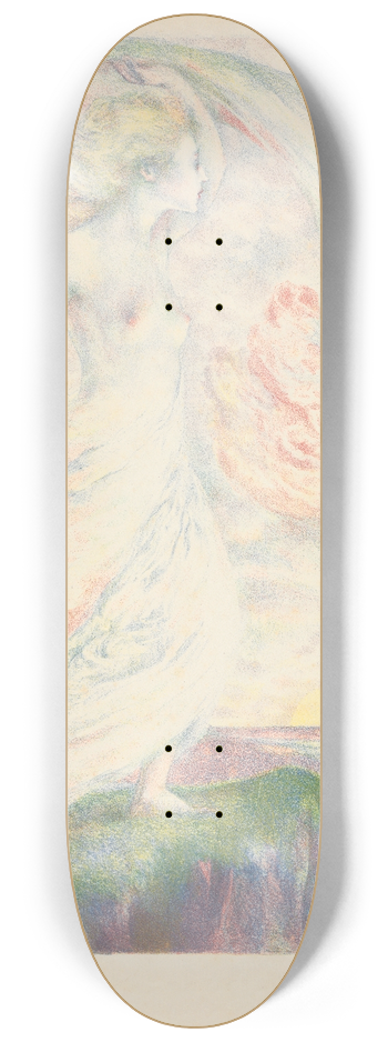 Ren Georges Hermann-Paul - Allegory 8.25 inch art skate deck