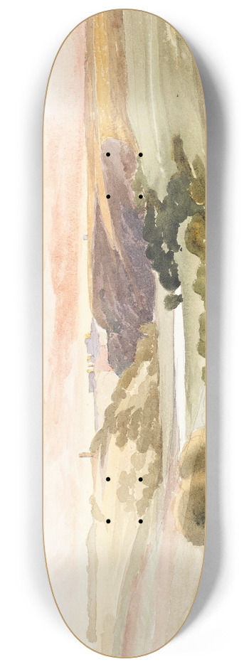 Rev. James Bulwer - Clifton from Kingsweston 8.25 inch art skate deck