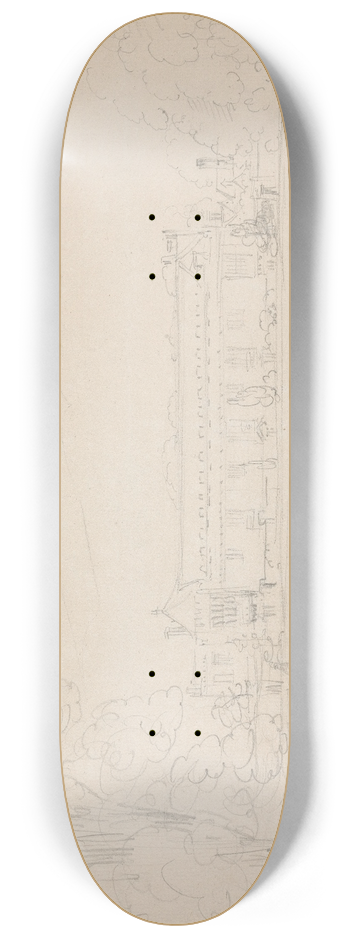 Rev. William Warren Porter - Saint Johns, Oxford 8.25 inch art skate deck