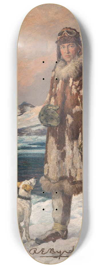 Richard B. Adam - Richard Evelyn Byrd 8.25 inch art skate deck