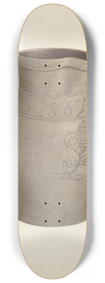 Richard Barnett - Stoneware Pitcher 8.25 inch art skate deck