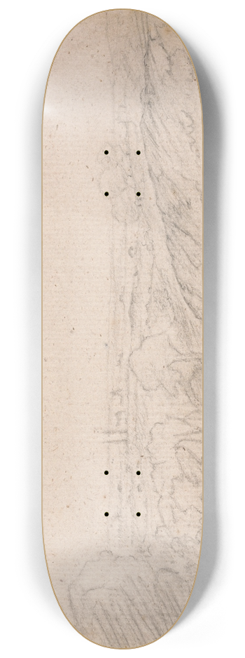 John Constable - Dedham Vale from Langham 8.25 inch art skate deck